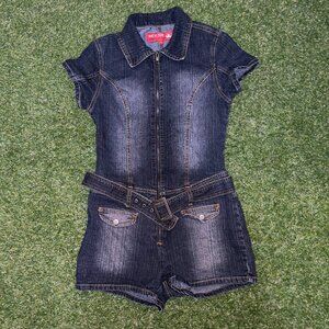 Vintage Denim Romper